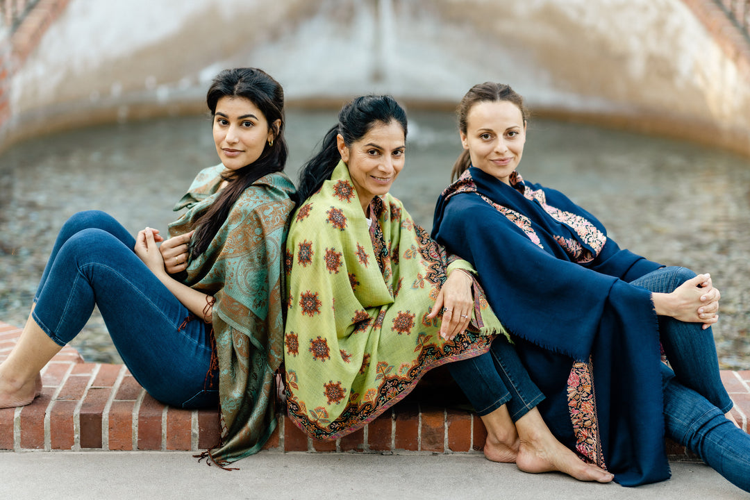 Embrace Pure Wool Shawl - Best wrap in USA for meditation for embrace journey within