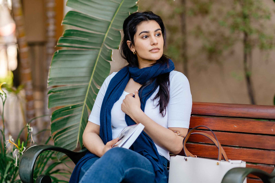 Embrace Pure Wool Shawl - Best wrap in USA for meditation for embrace journey within
