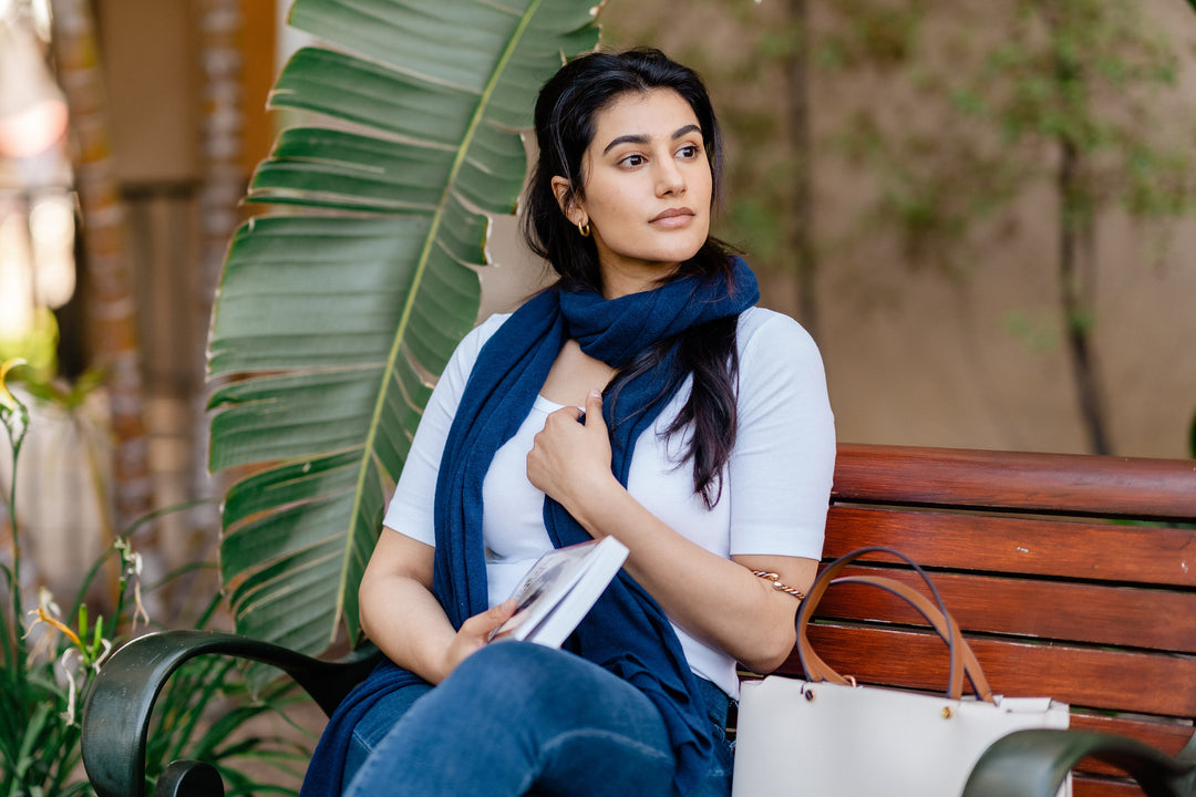 Embrace Pure Wool Shawl - Best meditation wrap in USA for embrace journey within