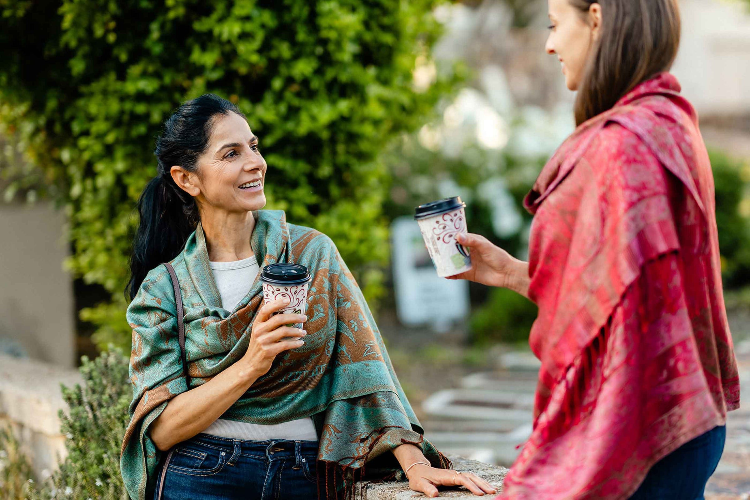 Embrace Silk Shawl Wrap - Best Meditation Wrap in USA for Embrace Journey Within